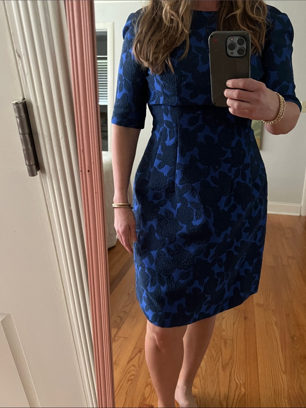 Lela Rose Holly Jacquard Dress size 6